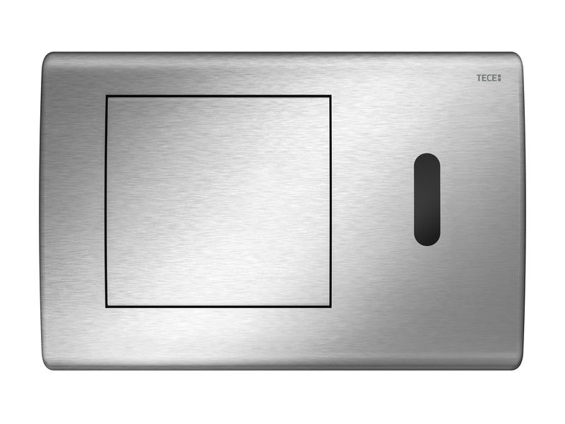 Кнопка для инсталляции Tece TECEplanus 9240352 бесконтактная, питание от сети 12 В, нержавеющая сталь