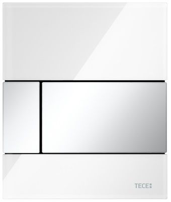 Кнопка для инсталляции Tece TECEsquare Urinal 9242802 белый/глянцевый хром
