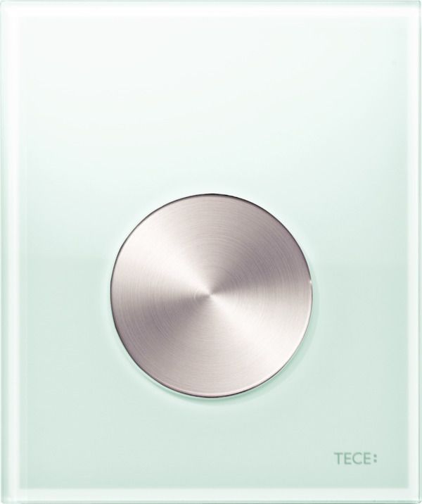 Кнопка для инсталляции Tece TECEloop Urinal 9242662 мятный зеленый/нержавеющая сталь с покрытием против отпечатков пальцев