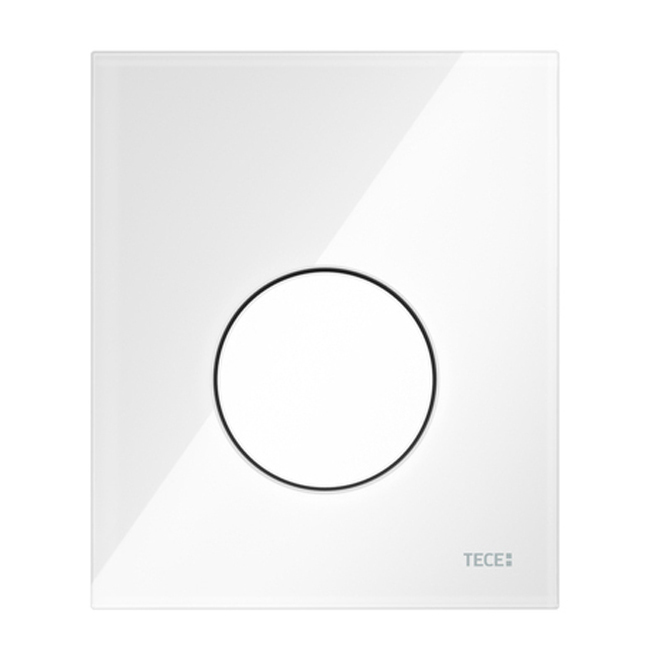 Кнопка для инсталляции Tece TECEloop Urinal 9820169 белая, цвет белый - фото 1