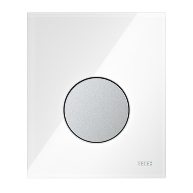 

Кнопка для инсталляции Tece TECEloop Urinal 9820178 белая, клавиша матовый хром, Белый;хром