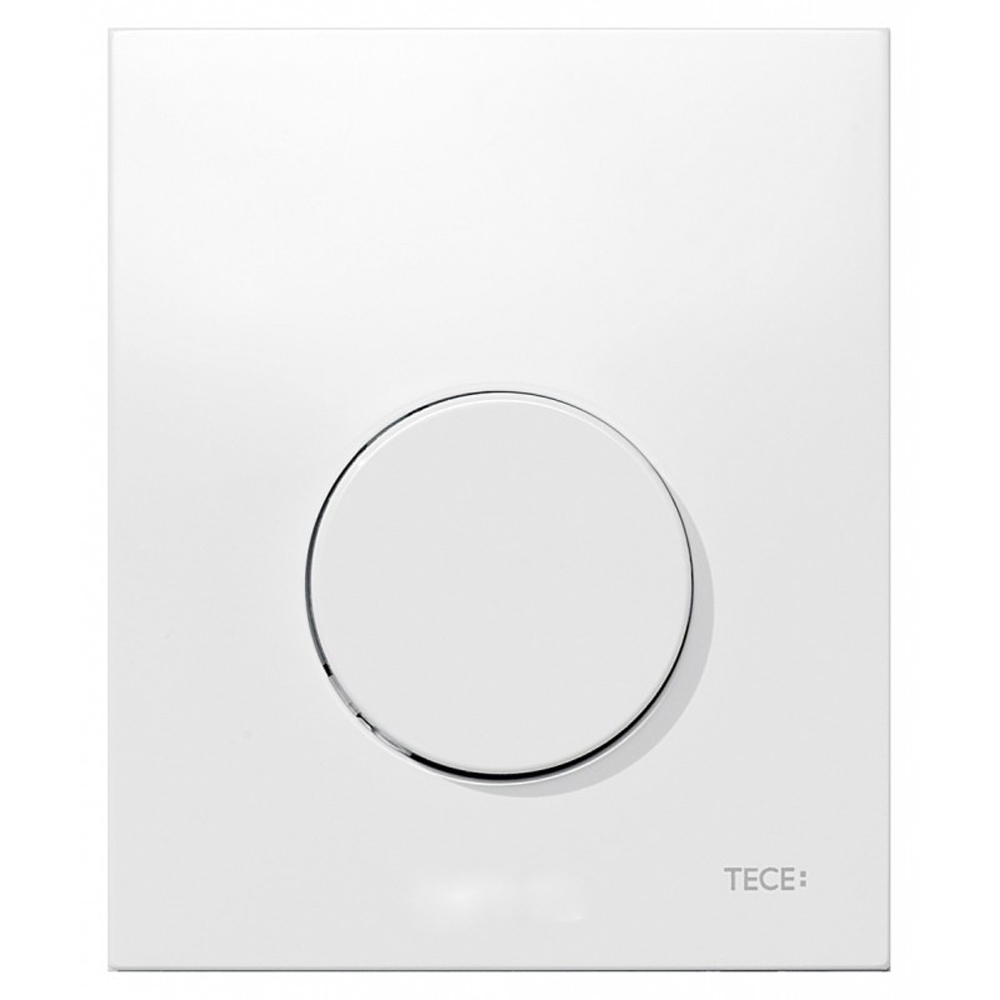 Кнопка для инсталляции Tece TECEloop Urinal 9820182 белая, цвет белый - фото 1