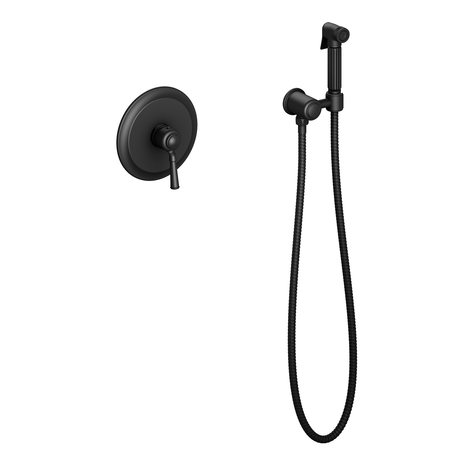Гигиенический душ Timo Arisa 5309/03SM, цвет черный 5309/03SM - фото 1