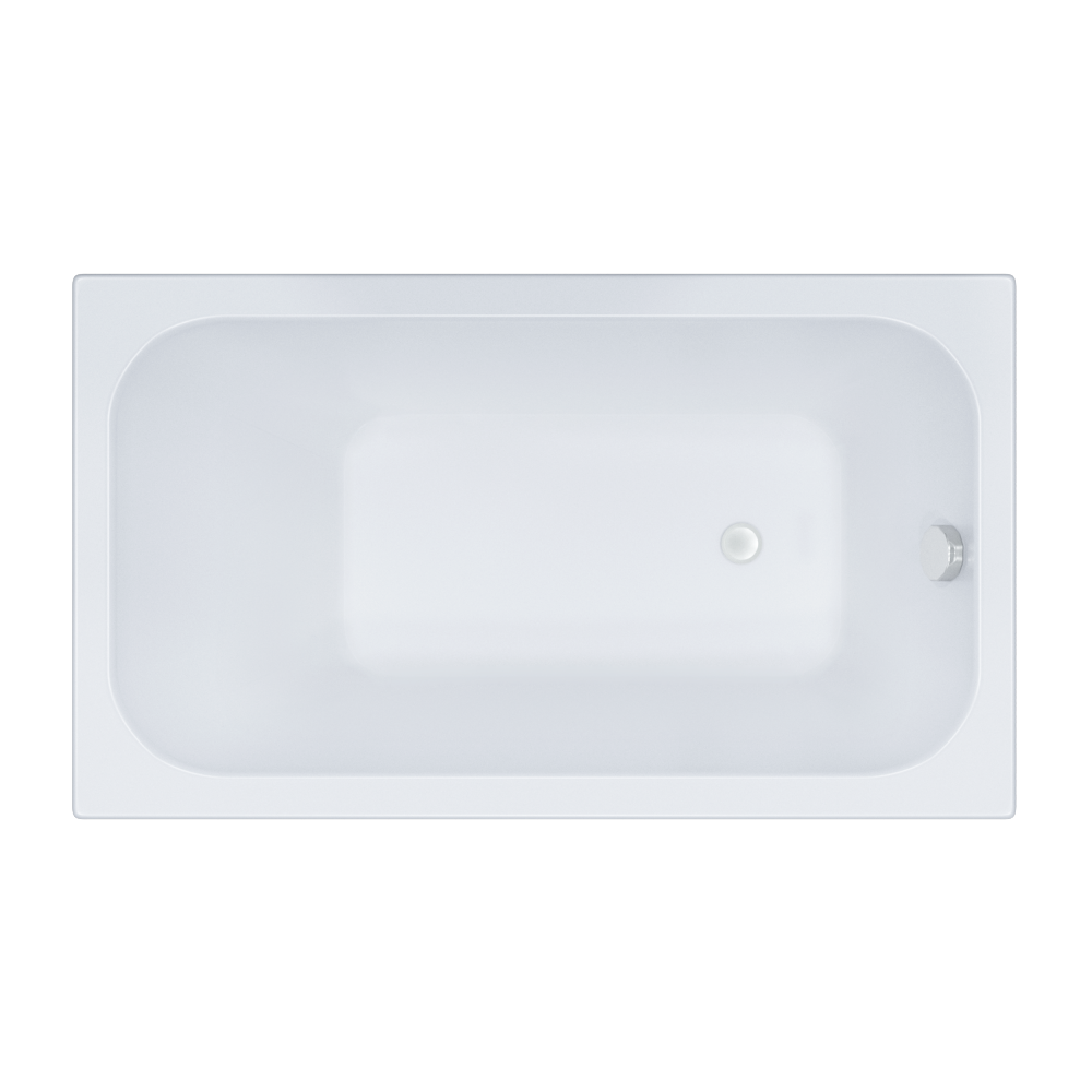 Акриловая ванна Тритон Стандарт 120х70 на ножках, цвет белый Н0000099325+Щ0000029976 - фото 1