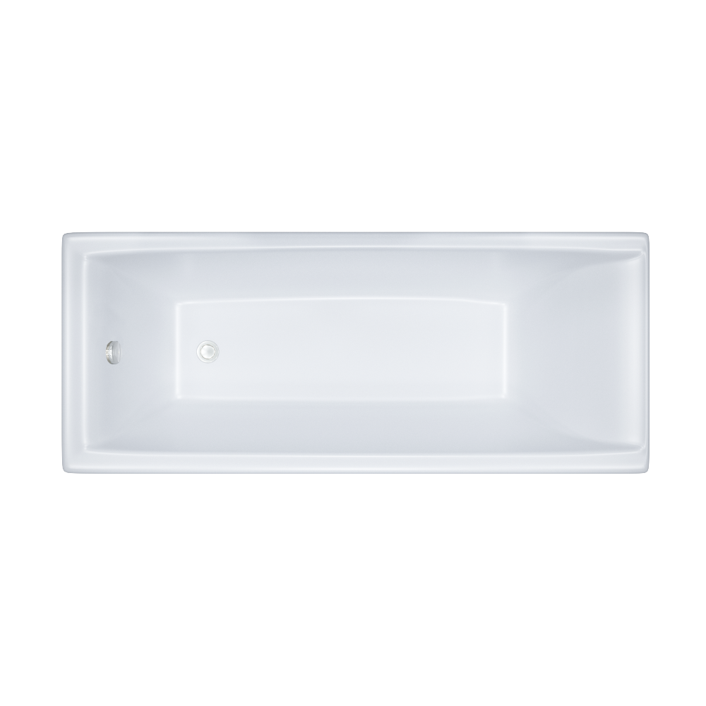 Акриловая ванна Тритон Джена 170х70 на каркасе, цвет белый Щ0000001223+Щ0000041797 - фото 1
