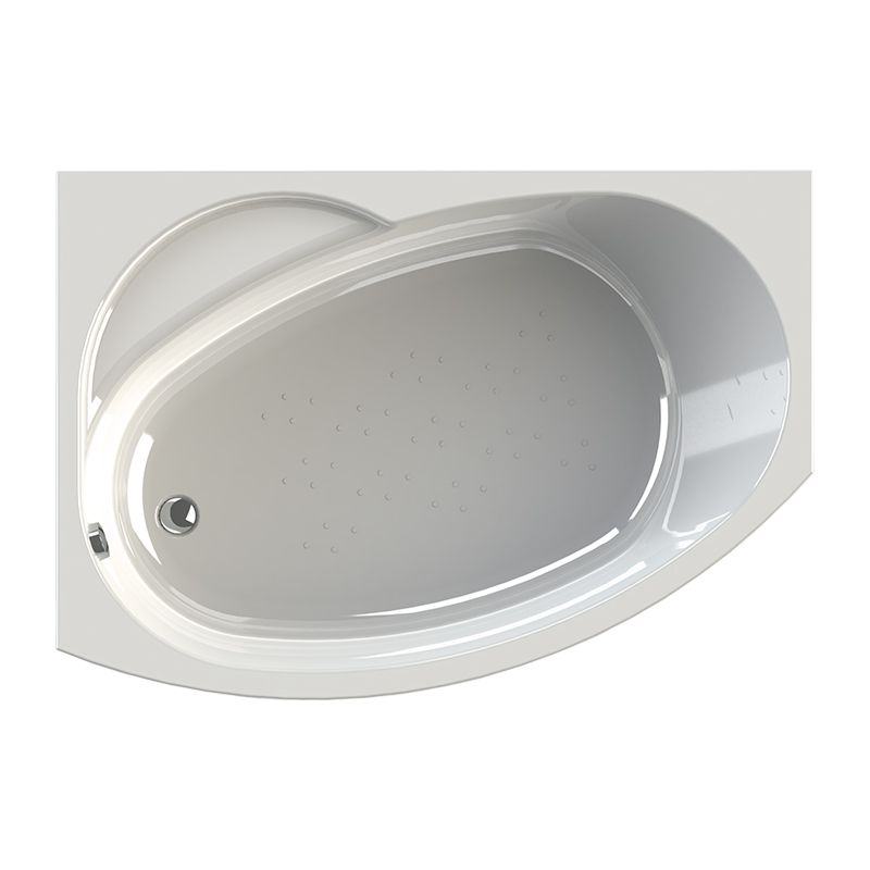 Акриловая ванна Vannesa Монти 150х105 L с экраном, цвет белый 2-78-0-1-1-213 - фото 1