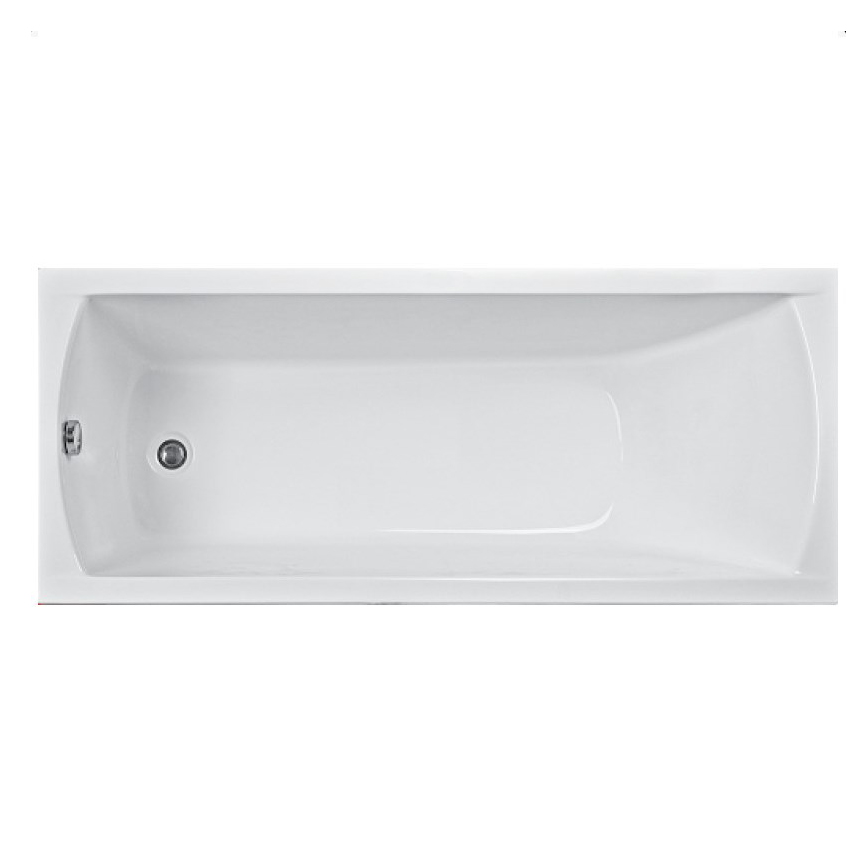 Акриловая ванна Vayer Milana 155x70, цвет белый Гл000024269 - фото 1
