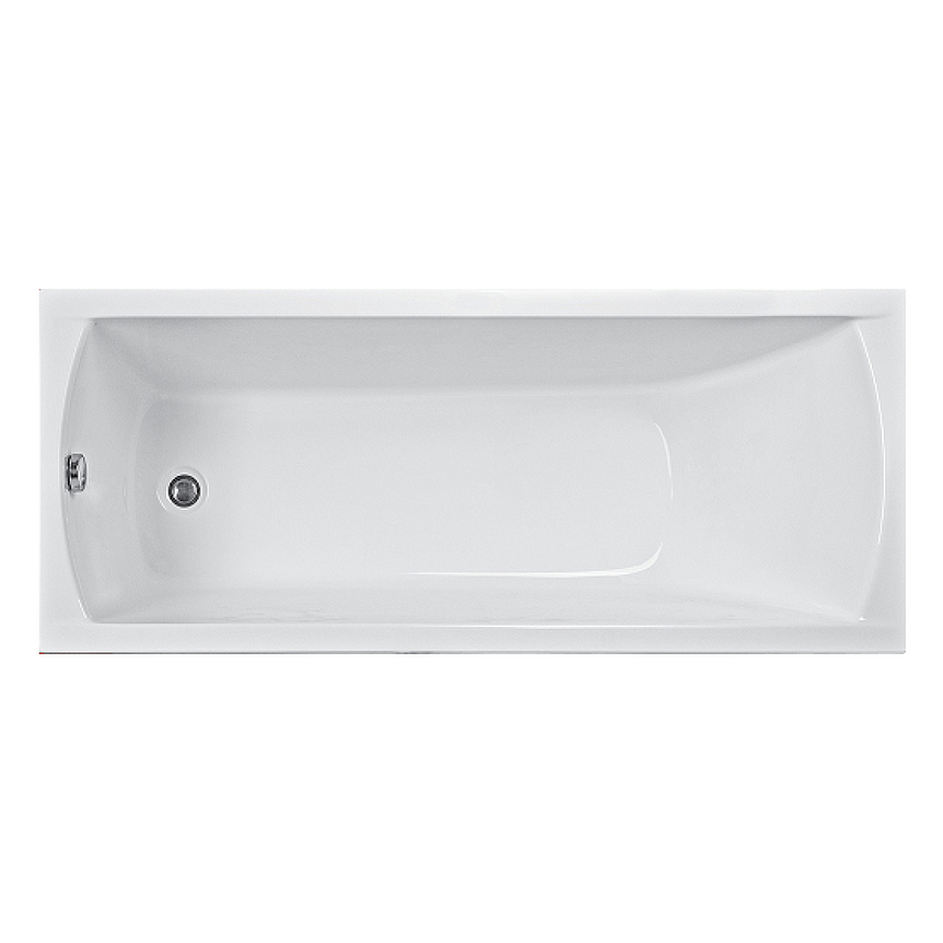 Акриловая ванна Vayer Milana 165x70, цвет белый Гл000022941 - фото 1