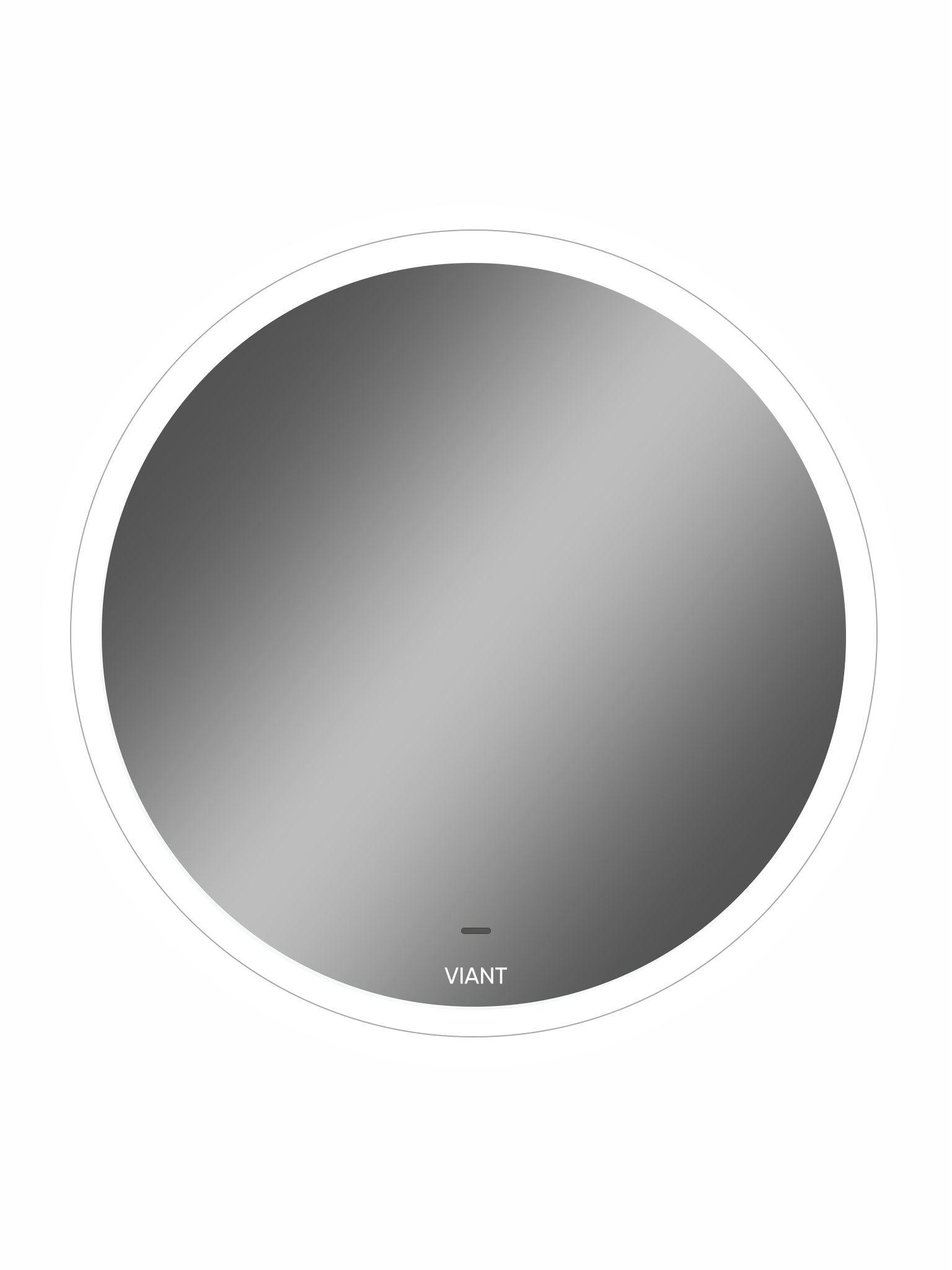 Зеркало для ванной Viant Мюнхен VMUN60-ZLED, цвет без цвета (просто зеркальное полотно)
