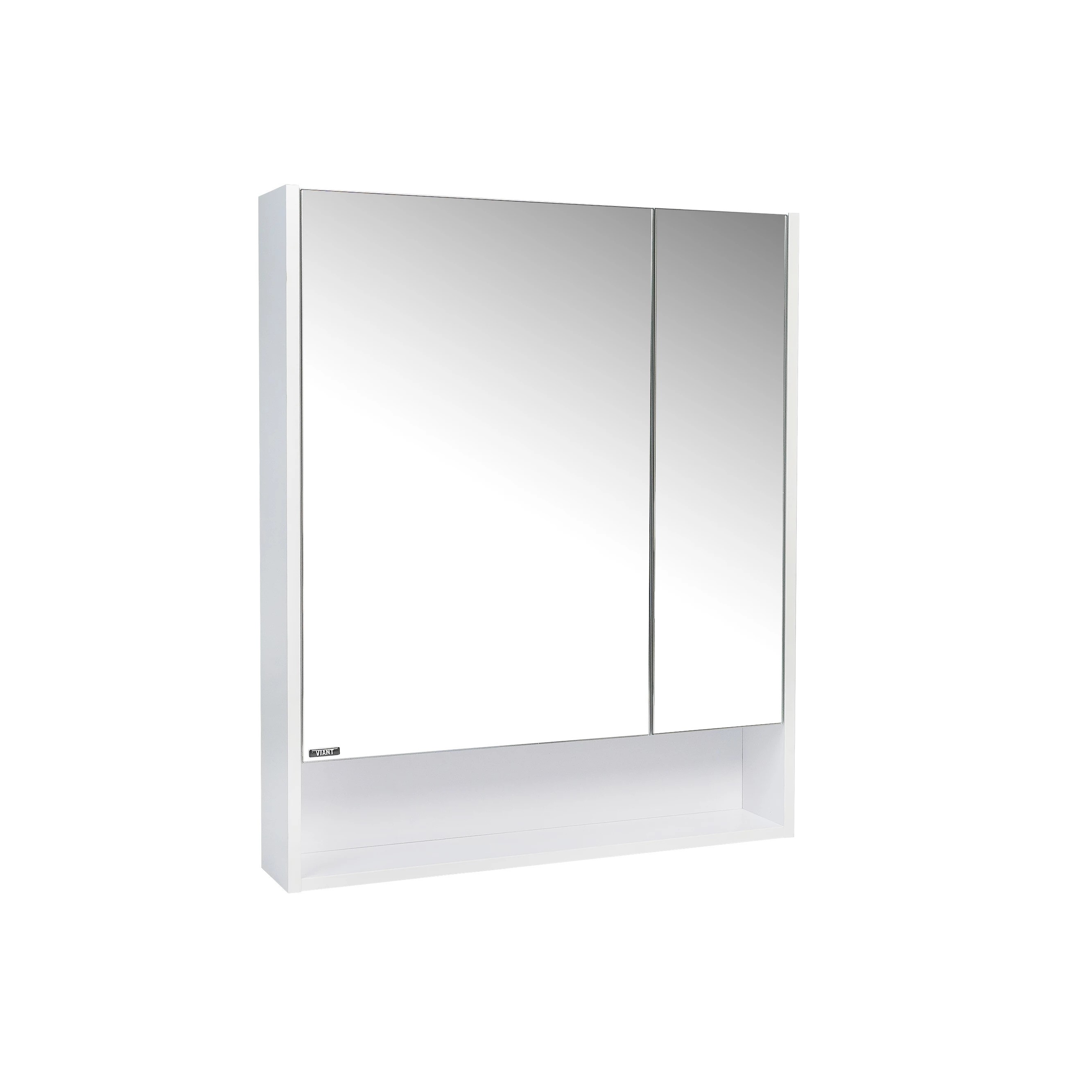 Зеркальный шкаф для ванной Viant Мальта 60 Белый