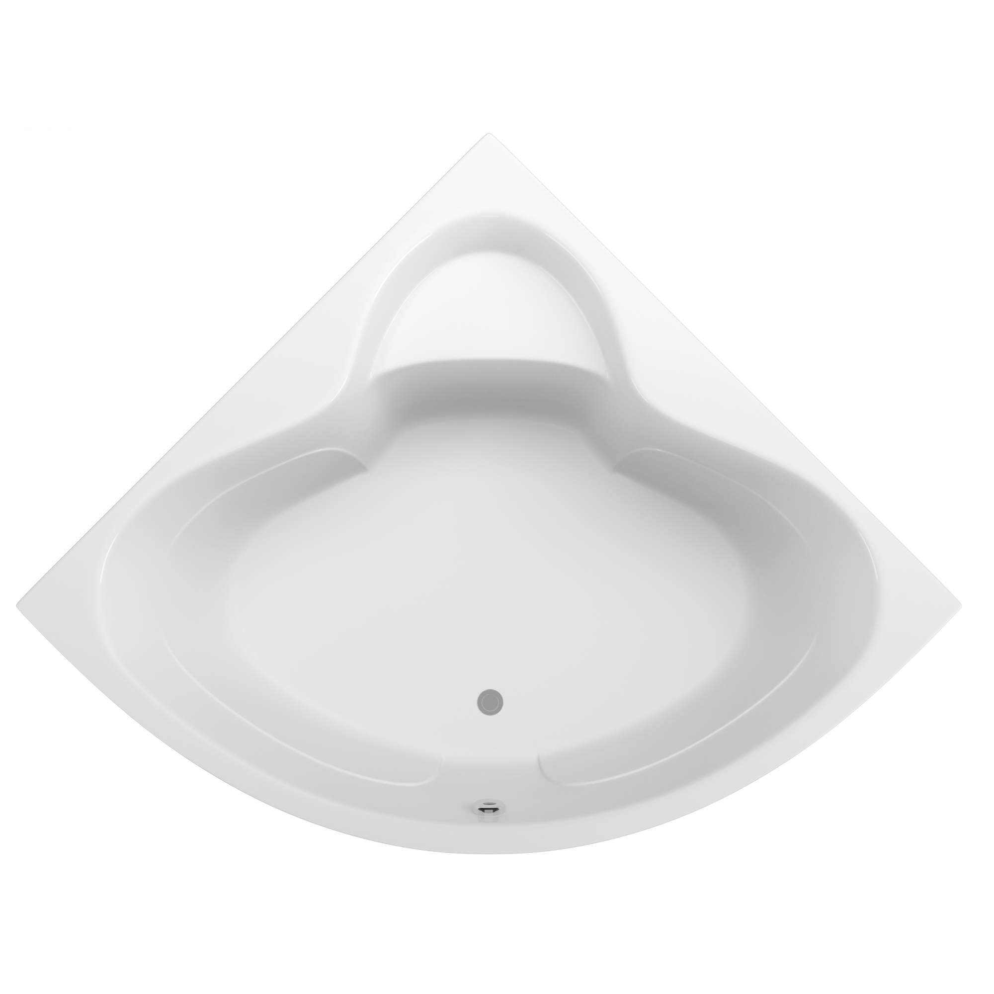 Акриловая ванна Viant Мальта 150х150 на каркасе, цвет белый VVAMAL150150+VUSTKMAL150150 - фото 1