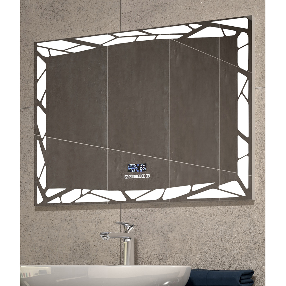 Зеркало для ванной Vigo Melissa Media Grey 100