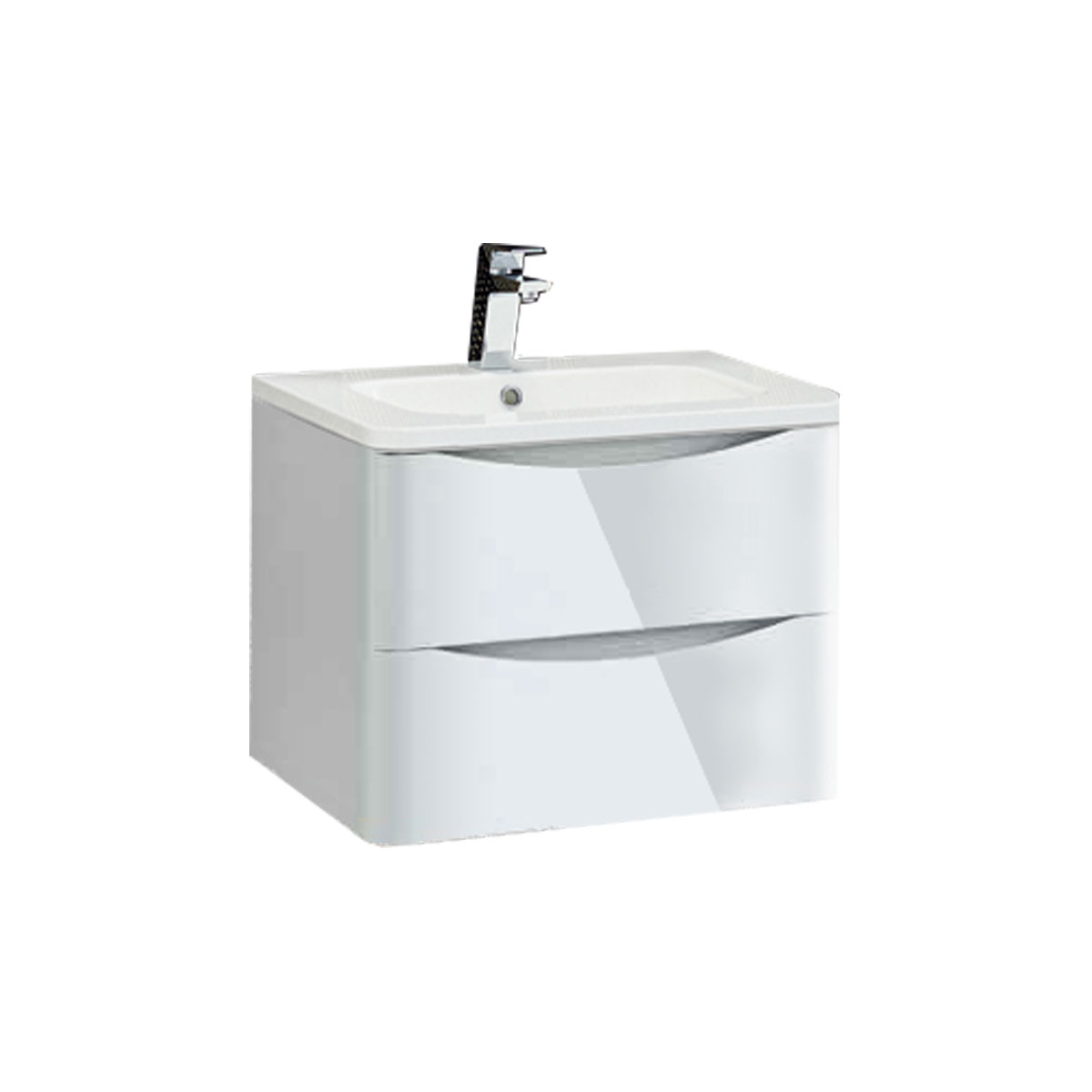 

Тумба с раковиной Vincea Roberta 60 L.White, Белый
