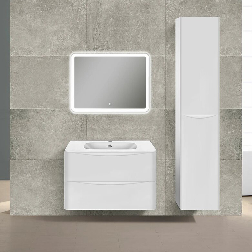 Мебель для ванной Vincea Paola 80 G.White шкаф пенал vincea paola 35х170 v oak vsc 2p170vo l