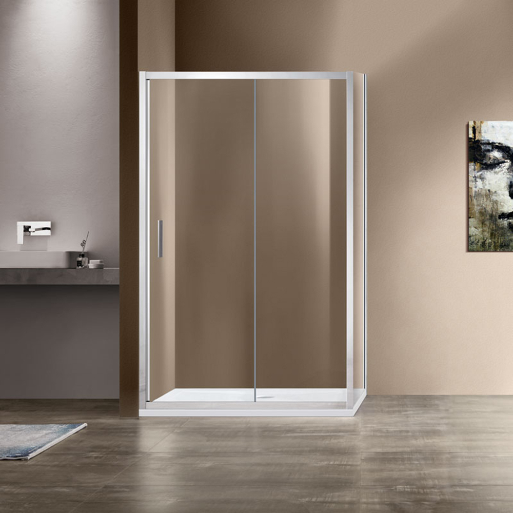 

Душевой уголок Vincea Garda VSR-1G1015CL, хром, стекло прозрачное, Прозрачный