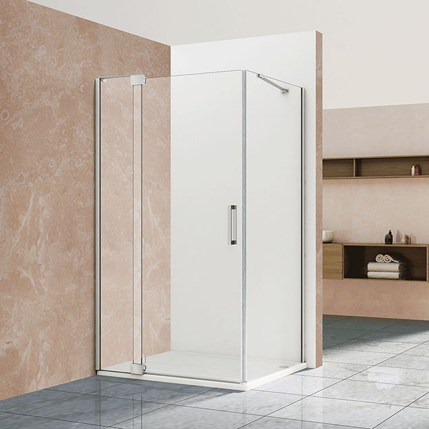 

Душевой уголок Vincea Extra VSR-1E111290CL хром, стекло прозрачное, Прозрачный