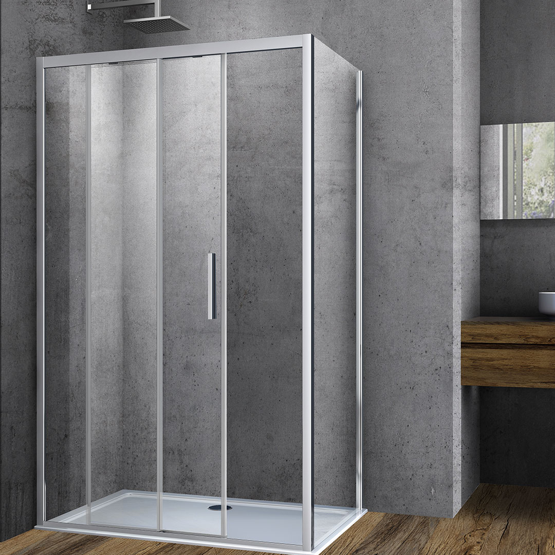 

Душевой уголок Vincea Soft 80х150 VSR-3SO9015CL, Прозрачный