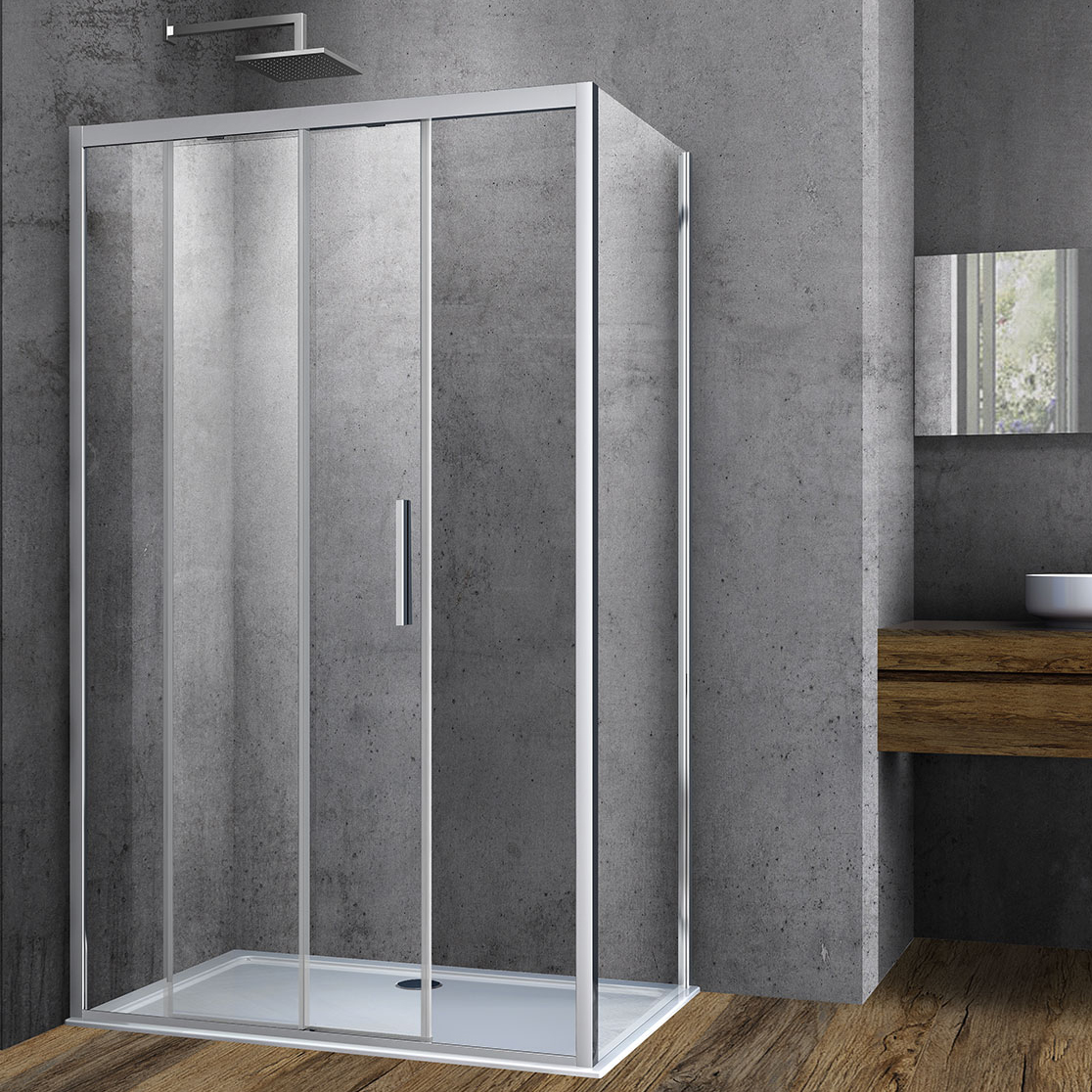 

Душевой уголок Vincea Soft 80х150 VSR-3SO1015CL, Прозрачный
