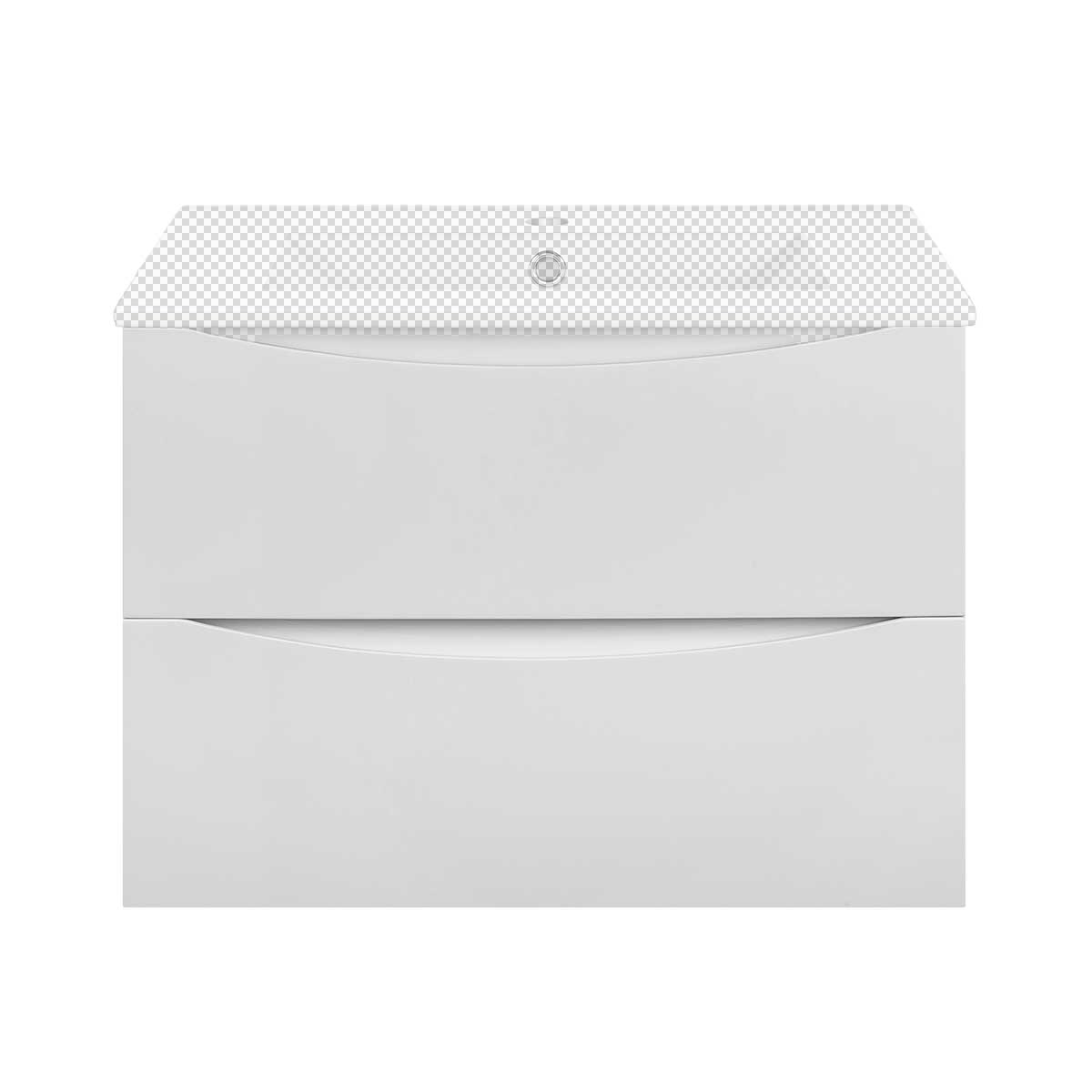 

Тумба под раковину Vincea Mia Slim60 VMC-2MC600S1GW, Белый