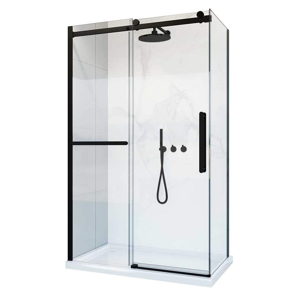 

Душевой уголок Vincea Como Soft 100х120 VSR-1CS1012CLB, Прозрачный