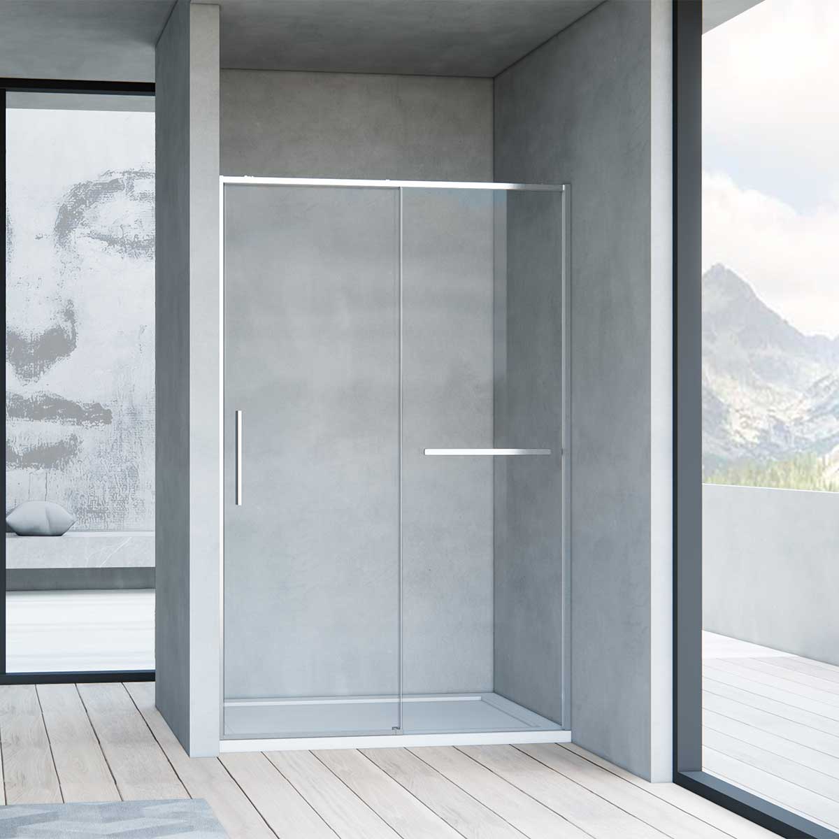 

Душевая дверь Vincea Slim Soft 200х140 VDS-1SS140CL, Прозрачный