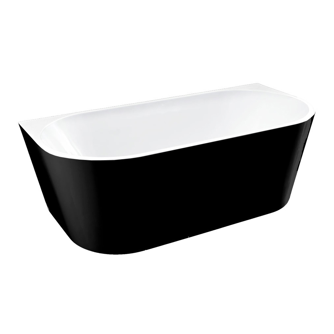 

Акриловая ванна Vincea 170х80 VBT-421-1700MB на каркасе, Белый;черный