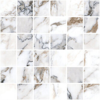 Мозаика Vitra Marble-X Мозаика Бреча Капрайа Белый K949879LPR1VTE0 30x305x5 плитка beryoza ceramica marble белый 41 8x41 8 см