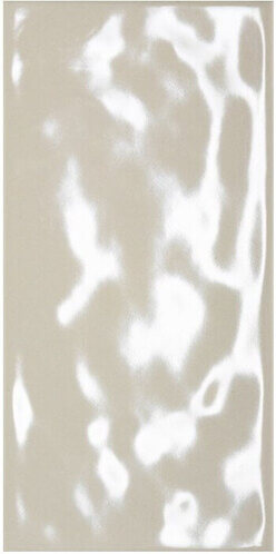 Настенная плитка Vitra Miniworx Кремовый Рельефный Глянцевый 10x20 K945275, цвет бежевый - фото 1