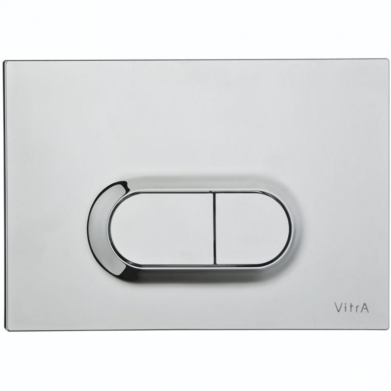 Кнопка для инсталляции Vitra Loop O 740-0940 хром держатель для туалетной бумаги inda mito хром a2025acr