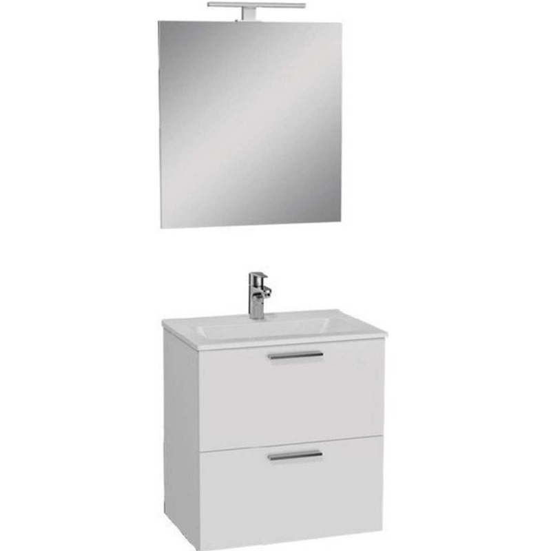 Комплект мебели для ванной Vitra Mia 60 75021 зеркальный шкаф для ванной vitra core 60 66910
