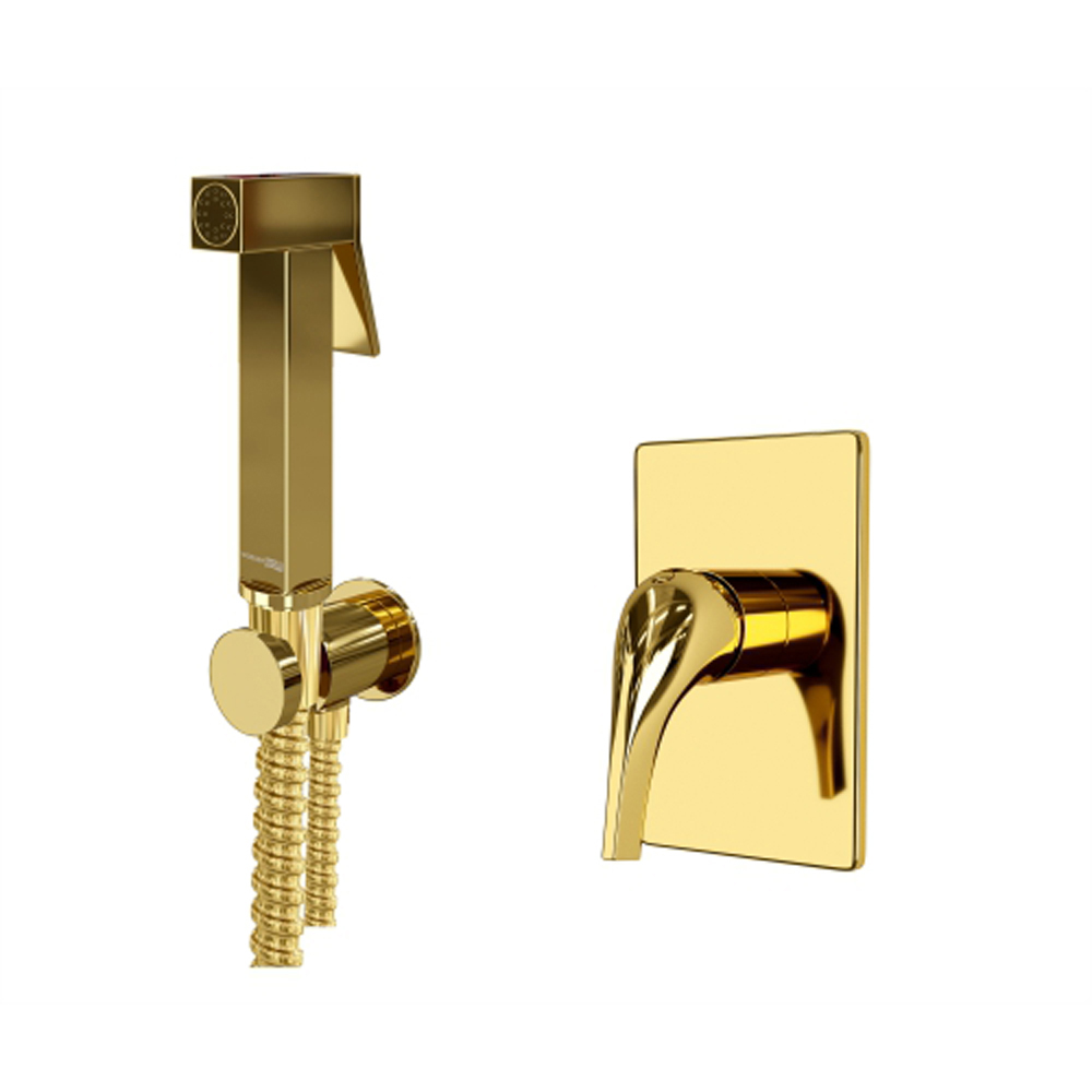 Гигиенический душ WasserKRAFT А71097, цвет золото - фото 1