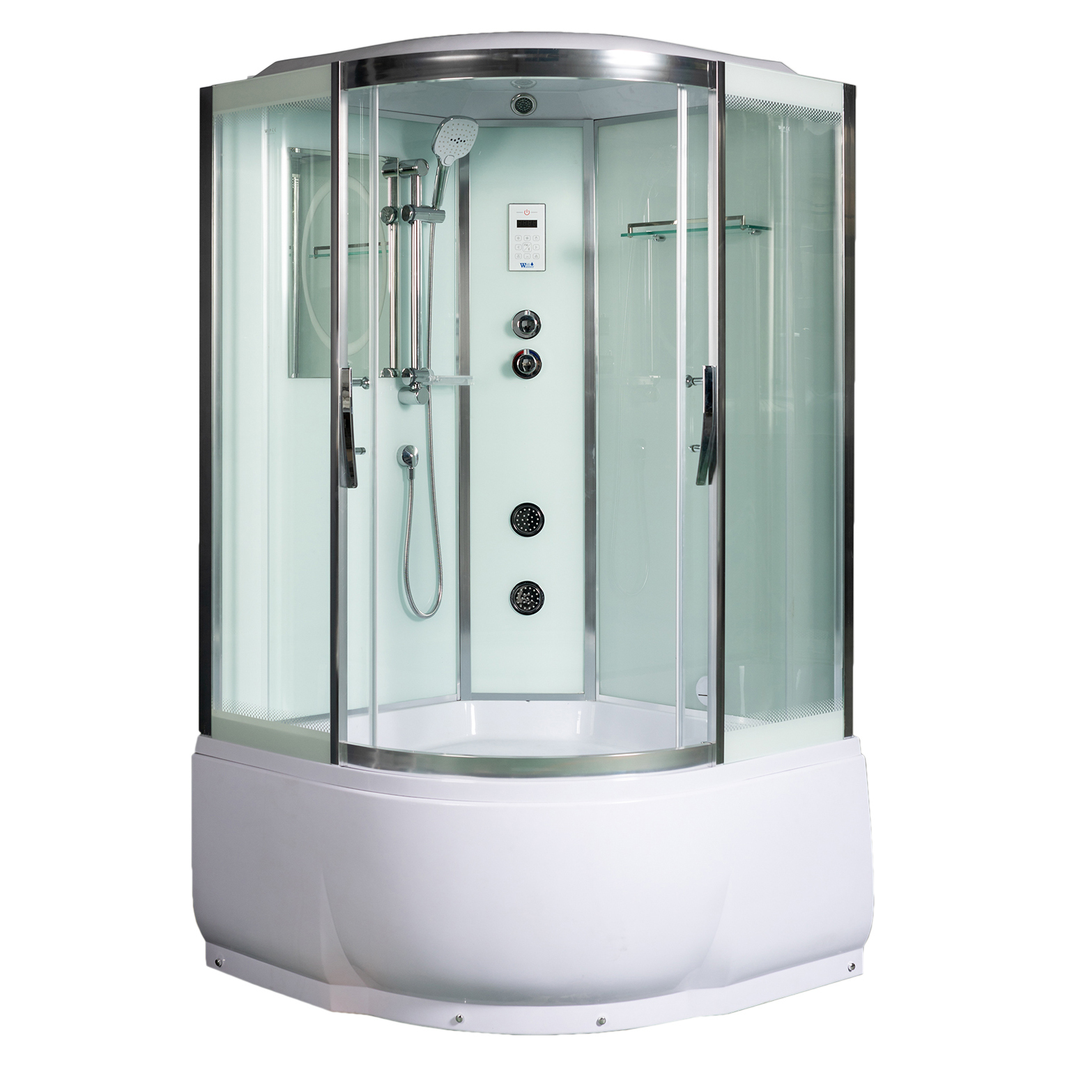 

Душевая кабина WeltWasser WW500 Emmer 11055 110х110, Прозрачный