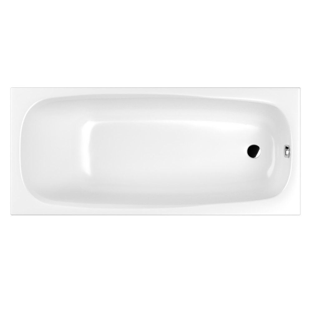 Акриловая ванна Whitecross Layla Slim 170х75 0122.170075.100, цвет белый - фото 1