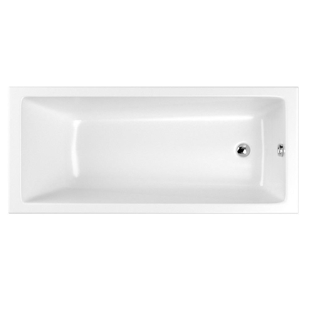 Акриловая ванна Whitecross Wave 180х80 0101.180080.100, цвет белый - фото 1
