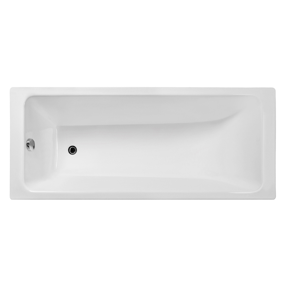 Чугунная ванна Wotte Line 170х70, цвет белый Line 1700x700 - фото 1
