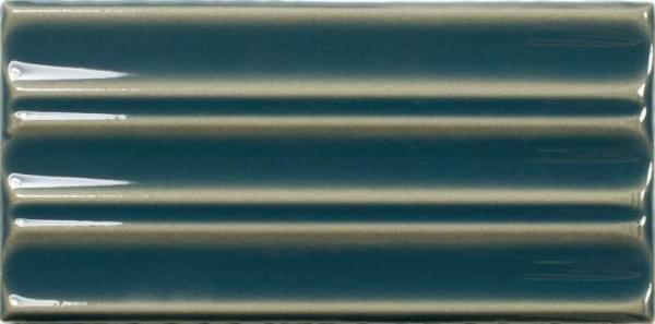 Настенная плитка Wow Fayenza Belt Peacock Blue 6,25x12,5 настенная плитка wow fayenza belt greige 6 25x12 5